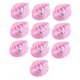 thumbnail image 5 of 10 cabujones de resina con forma de concha de perla, dijes de resina con parte trasera plana para manualidades DIY Rosado, 5 of 7