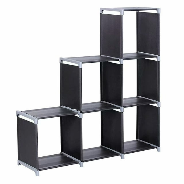 Clearance! 6 Cube Storage Shelf Closet Organizer 3Tier Cube Organizer