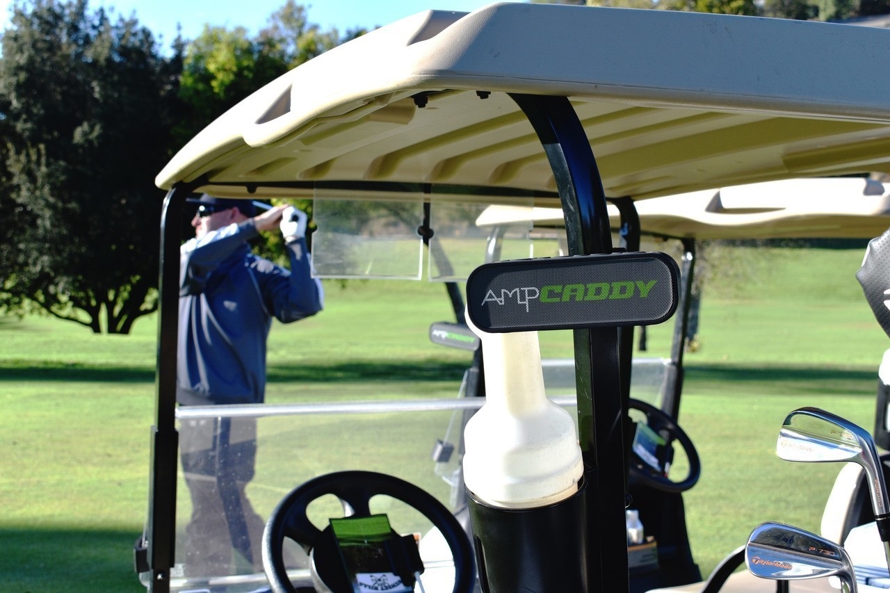 amp caddy golf speaker