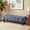 Blue, variant on Christopher Knight Home 62.6" Modern Boucle Upholstered Ottoman Bench, Solid Wood Frame, Green