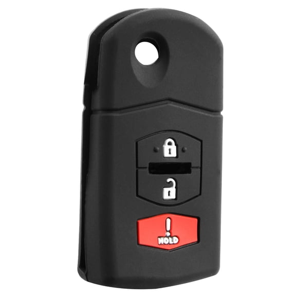 Key Fob Remote Silicone Case Cover Protector for 2005-2015 Mazda 6 Hatchback Wagon 2 5 CX-7 CX-9 (KPU41788, BGBX1T478)