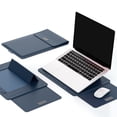 thumbnail image 3 of Portable 13 14 15 16inch Laptop Case Magnetic Snap Waterproof Cover Featuring Accessory Organizers And Cooling Stand Feature, 3 of 9