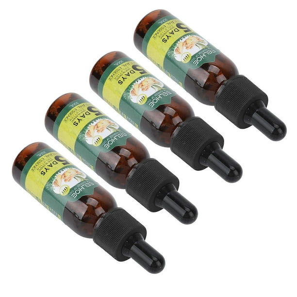 4pcs 30ml Ginger Hair Growth Serum Prevent Loss Deep Penetration Hair Regrowth Essential Oil