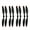 4 pairs, variant on Quick Installation Propeller for High Strength City Flight Approved Noise Reduction Quick-Release Blade