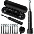 thumbnail image 1 of sarmocare S100 Sonic Toothbrush Usb Rechargeable Waterproof With 8 Brush Heads Professional Dental Care, 1 of 5