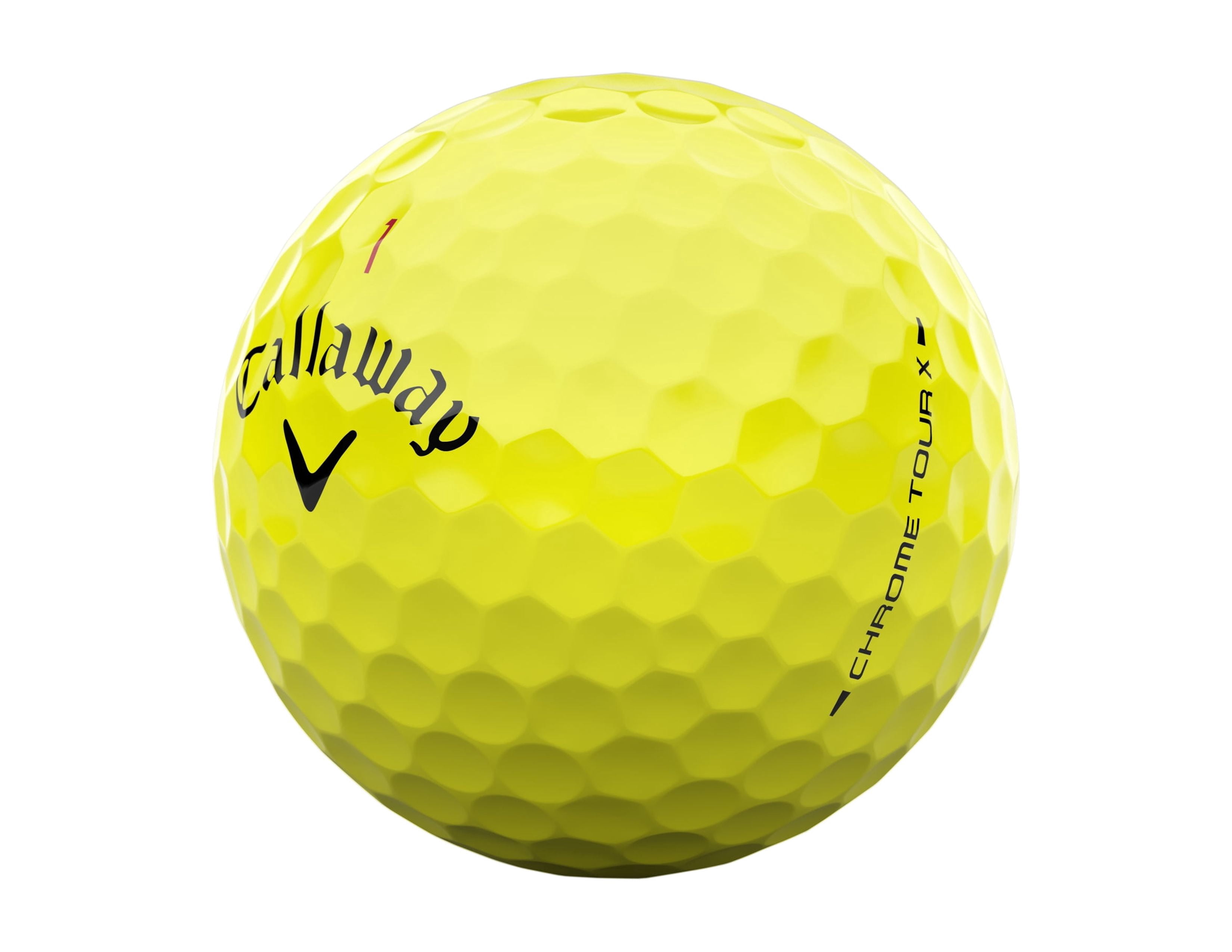 (2 pack) Callaway Golf Chrome Tour X 26 - Yellow 12pk