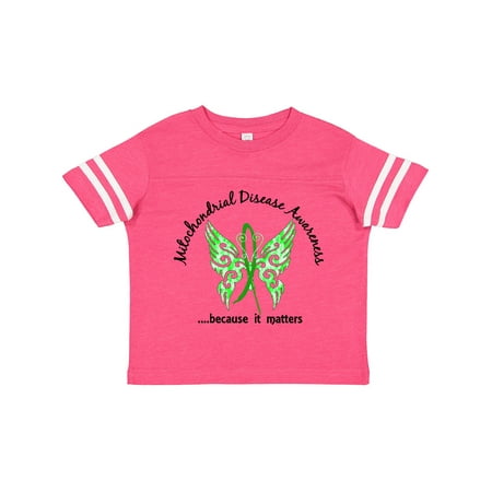 

Inktastic Mitochondrial Disease Butterfly 6.1 Gift Toddler Boy Girl T-Shirt