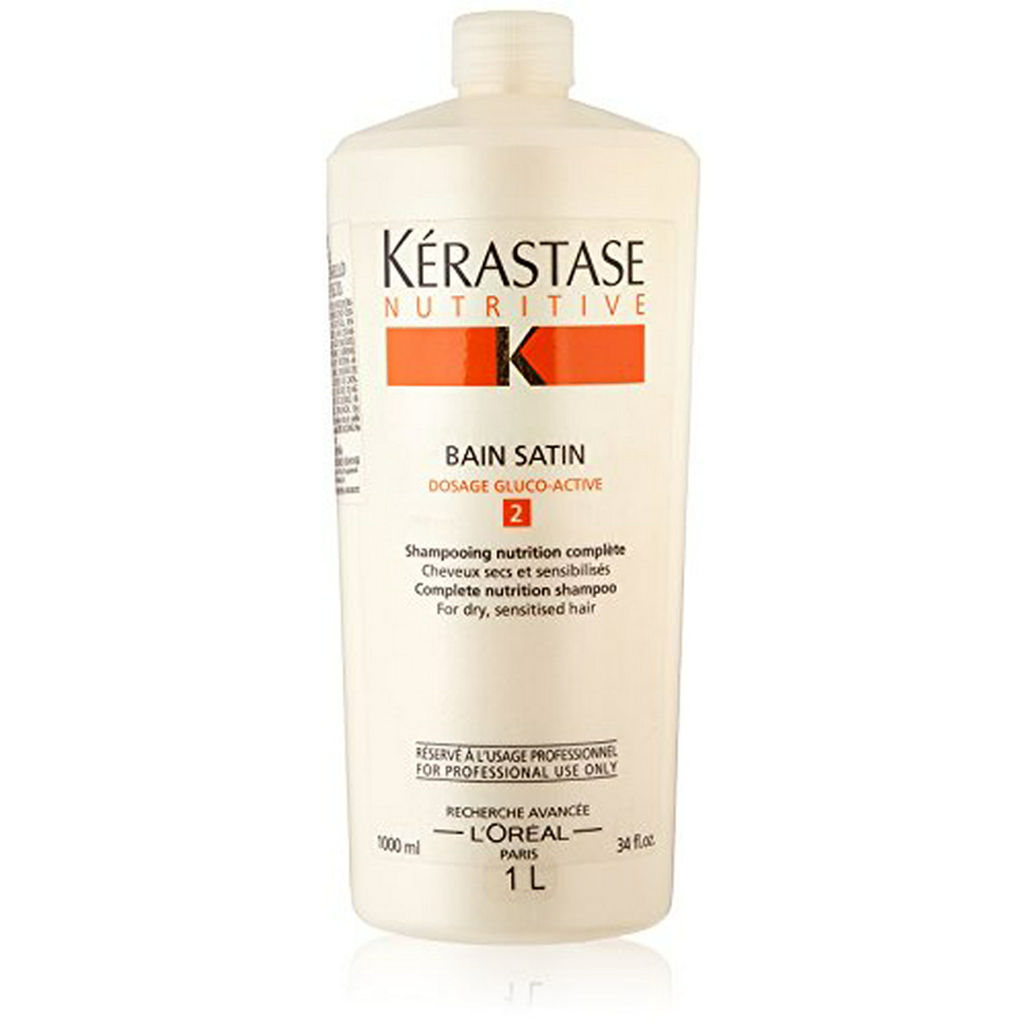 Nutritive Bain 2 Complete Nutrition Shampoo - For Dry & Sensitised Hair - 1000ml/34oz | Walmart Canada