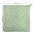 thumbnail image 6 of Washcloths 6 Pack, Super Soft Microfiber Face Towel, Reusable Washable Makeup Remover Cloth, 11.8x11.8 inch, Light Green Facial Cleaning Cloth, 6 of 8