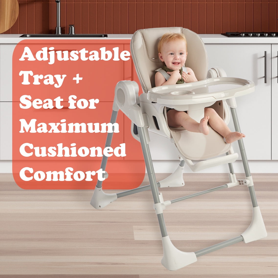 SnuggleBug 2-in-1 Infant Swing and High Chair