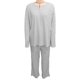 thumbnail image 2 of Ropa de dormir con pantalones superiores de manga larga, pijamas de dos piezas para mujer Conjunto de pijamas con pantalones superiores de manga larga Conjunto de salón de manga larga para mujer Tecnología avanzada, 2 of 3