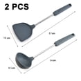 thumbnail image 2 of Juego de 2 utensilios de cocina de silicona Juego de utensilios de cocina de silicona Fácil de limpiar, 2 of 5