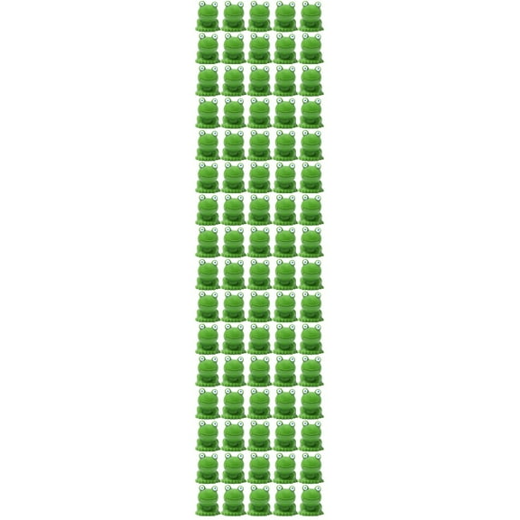 4 Pieces Frog Cake Toppers Decorations Little Ornament Sculptures and Figures