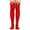 Red, variant on Odeerbi Christmas Socks for Women 2025 Thigh High Socks Long Tube Knee Socks Striped Garter Cute Accessories Party Red