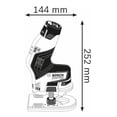 thumbnail image 2 of Fresadora Inalámbrica Sin Batería Bosch Madera Carpintería 06016B00L0, 2 of 4