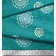 thumbnail image 3 of Soimoi Poly Georgette Fabric Mandala Ethnic Print Sewing Fabric Yard 52 Inch Wide, 3 of 3