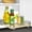 Wood, variant on Cabinet pull-out spice rack, sliding spice rack storage rack - pull-out spice rack, sliding double-layer chrome plated.