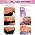 thumbnail image 6 of (No Slip) Clear Bra Straps, Adjustable, 6 of 8