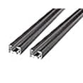 thumbnail image 2 of J.LUMI RAL3002 Track Light Rails, Halo Single Circuit System, 3 ft per Rail, 2 Tracks per Pack (Total 6 ft Run), Black, 2 of 4