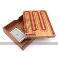 thumbnail image 5 of Rombol Wooden Cribbage Game in Storage Box - Cards included, 5 of 5