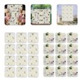 thumbnail image 3 of Wildnix Artificial Flower Wall Panels, 12-Piece Set, &nbsp; Plastic and Silk Dahlia, Rose, and Chrysanthemum Design for Indoor and Outdoor Decoration, 3 of 6