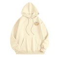 thumbnail image 4 of WEAIXIMIUNG Robe Sweat à Manches Courtes pour Femmes Col Rond Décontracté avec Poche Imprimé Lettres Anglaises, 4 of 5
