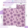 thumbnail image 5 of Pioneer Flower Floral Print Pattern Toddler Nap Mats for Kids Preschool,Sleeping Mat Bag or Kids,Toddler Sleeping Bag,Toddler Nap Mat or Daycare, 5 of 6