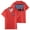 Red, variant on Jey Uso Yeet Women Men's Short Sleeve Button-up Shirts Casual T-shirt Unisex Trendy Outfits