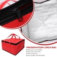 thumbnail image 3 of Bolsa de entrega práctica, bolsa térmica aislante para almacenar alimentos, bolsa bento portátil., 3 of 8