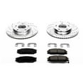 thumbnail image 3 of PowerStop Front Z23 Evolution Sport Carbon-Fiber Ceramic Brake Pad and Drilled & Slotted Rotor Kit Fits: HYUNDAI Select Models K5251, 3 of 10