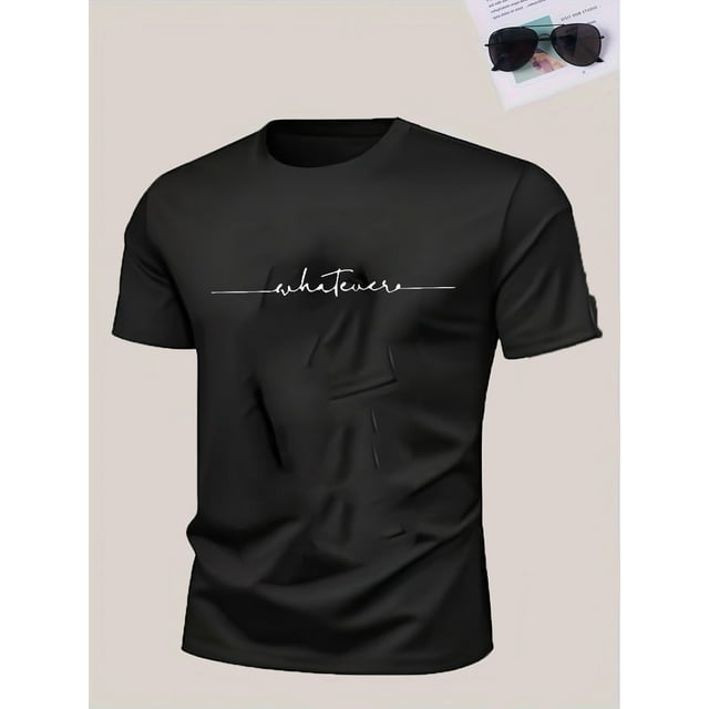 Camiseta de algodón de 220 g para hombre, estilo moderno y cómodo, para verano, 100 % algodón.