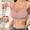 Pink, variant on Womens Wireless Bras No Underwire Seamless Supportive Comfortable V Mesh Bra Push Up Everyday Bralette T Shirt Bra Plus Size Gray,XXXXL