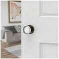 thumbnail image 2 of Baldwin Fd.Ccy.Crr Contemporary Crystal Non-Turning Two-Sided Dummy Door Knob Set - Nickel, 2 of 7