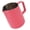 Rose Red, variant on Yajisi 450ml Milk Frothing Pitcher, 304 Stainless Steel Angled Spout Coffee Steaming Pitcher, Pink