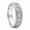 White1, variant on 14K Gold Plated Men's Ring, Vintage Milgrain Band with Sparking Cubic Zirconia, Minimalist Luxury Wedding,Size#10