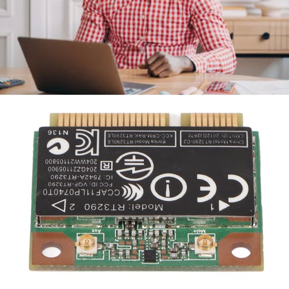 Tarjeta WiFi Para Computadora Portátil, Mini PCIE 150Mbps Tarjeta De Red WiFi Práctica 2.4Ghz Bluetooth 3.0 Para CQ58
