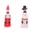 thumbnail image 2 of Toystoory Bolsa de regalo de Papá Noel, funda de muñeco de nieve, funda para botella de vino a prueba de polvo, fundas para polvo, decoración Rojo, 2 of 6