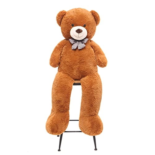 Toys Studio Oso de peluche gigante de peluche para novia o niños 47 pulgadas, (marrón oscu Toys Studio Toys Studio