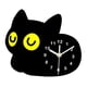 thumbnail image 4 of Reloj de mesa con forma de negro, decoración para habitaciones, colección de animales, elegante reloj analógico infantil con diseño de animales, 4 of 9
