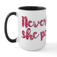 thumbnail image 2 of CafePress - Nevertheless, She Persisted. Mugs - 15 oz Ceramic Large White Novelty Mug, 2 of 4