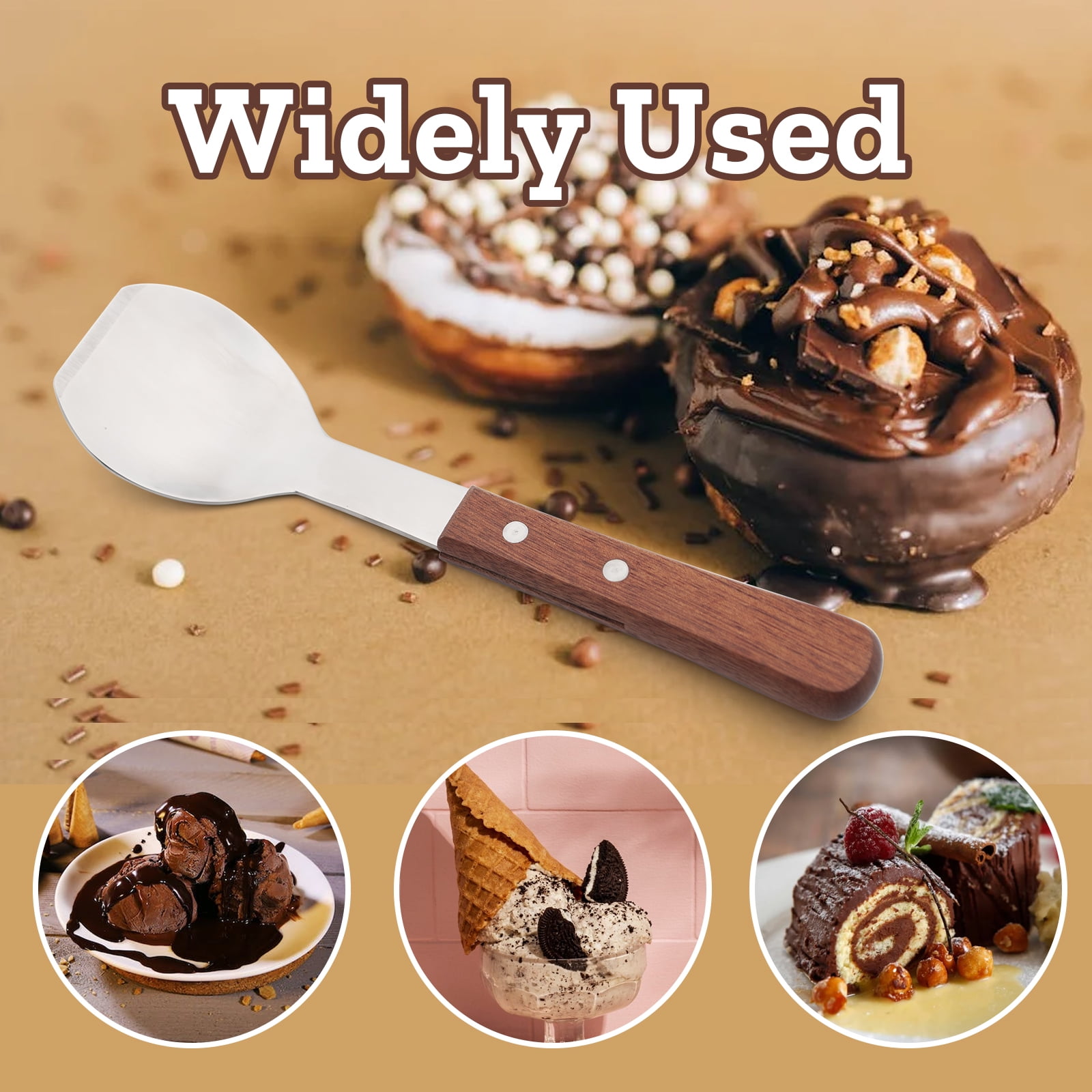 Small wood scoop, wood kitchen utensil, wooden scoop, ice cream scooper,  serving spoon, wood spatula, wooden spade wood spoon, spatula