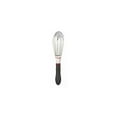thumbnail image 2 of T-Fal Ingenio Silicone Whisk, Red, Black handle, Dishwasher safe, All-purpose tool, Mixing, Whisking, Beating, Stirring, Silicone covered wires, Durable, Flexible, No scratch, Good for non-stick cookw, 2 of 3