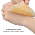 thumbnail image 4 of Hydrocolloid Wound Dressing, Portable 3Pcs Hydrocolloid Dressing Concealed Soft  for Bedsore Blister Care, 4 of 7