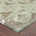 thumbnail image 3 of Addison Rugs Chantille Indoor/Outdoor Transitional Damask Celery Machine Washable Rectangle Rug, 10' x 14', 3 of 8