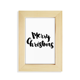 thumbnail image 1 of Merry Christmas quote Style Escritorio de madera Arte Pintura 5x7 pies Marco de foto, 1 of 4