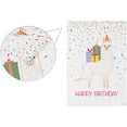 thumbnail image 2 of GZHJMY Cute Llama Happy Birthday Garden Flag 12 x 18 Inch Vertical Double Sided Welcome Yard Garden Flag Seasonal Holiday Outdoor Decorative Flag for Patio Lawn Home Decor Farmhous Yard Flags, 2 of 6