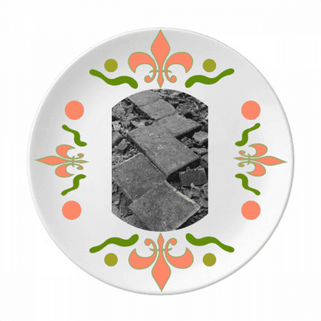 

industrial material photography Flower Ceramics Plate Tableware Dinner Dish