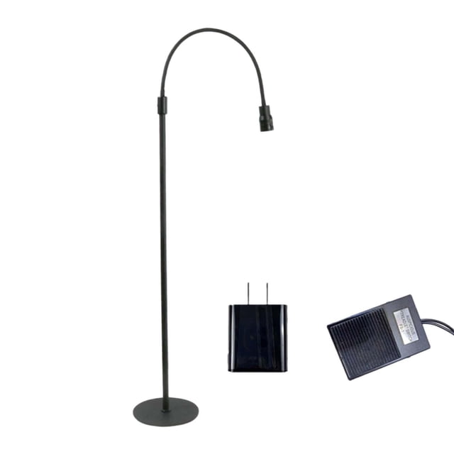 Luz de pestañas para pestañas,Luz de pestañas LED para belleza de extensión de pestañas,Lámpara de pestañas con control de abrazadera con pedal,Lámpara de pestañas LED Técnicos