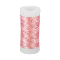 Uxcell Metallic Thread, Embroidery Thread for Sewing Machine Hand Embroidery DIY Crafts Bright Pink