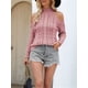 thumbnail image 5 of Suéteres de Cuello Alto con Hombros Descubiertos para Mujer, Jerseys de Punto Suave de Larga para Otoño, Jersey Sexy. Rosa L, 5 of 9